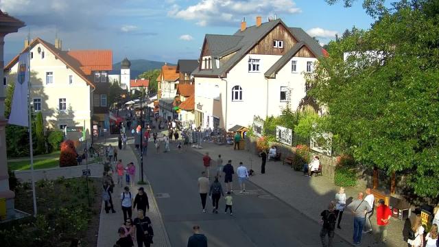 Kamera na żywo z deptaka w Karpaczu