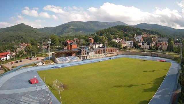 Kamera online na stadionie w Karpaczu